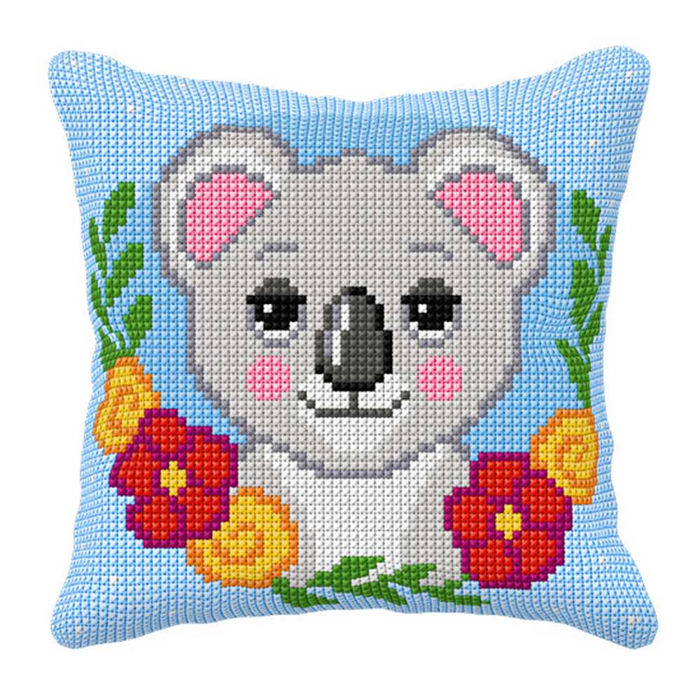 Orchidea Cross-Stitch Kit- Cushion- Koala  ~ ORC.99057