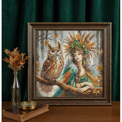 The Queen of the Forest Cross Stitch Kit ~ AVA Stitch