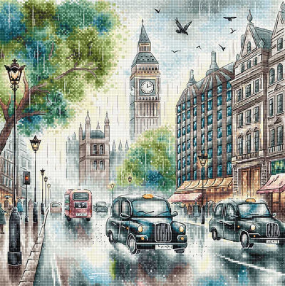 London Cross Stitch Kit ~ AVA Stitch