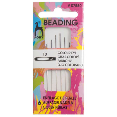 Beading Colour Coded Needles Sz 10