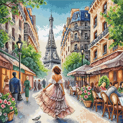 From Paris With Love Cross Stitch Kit ~ AVA Stitch