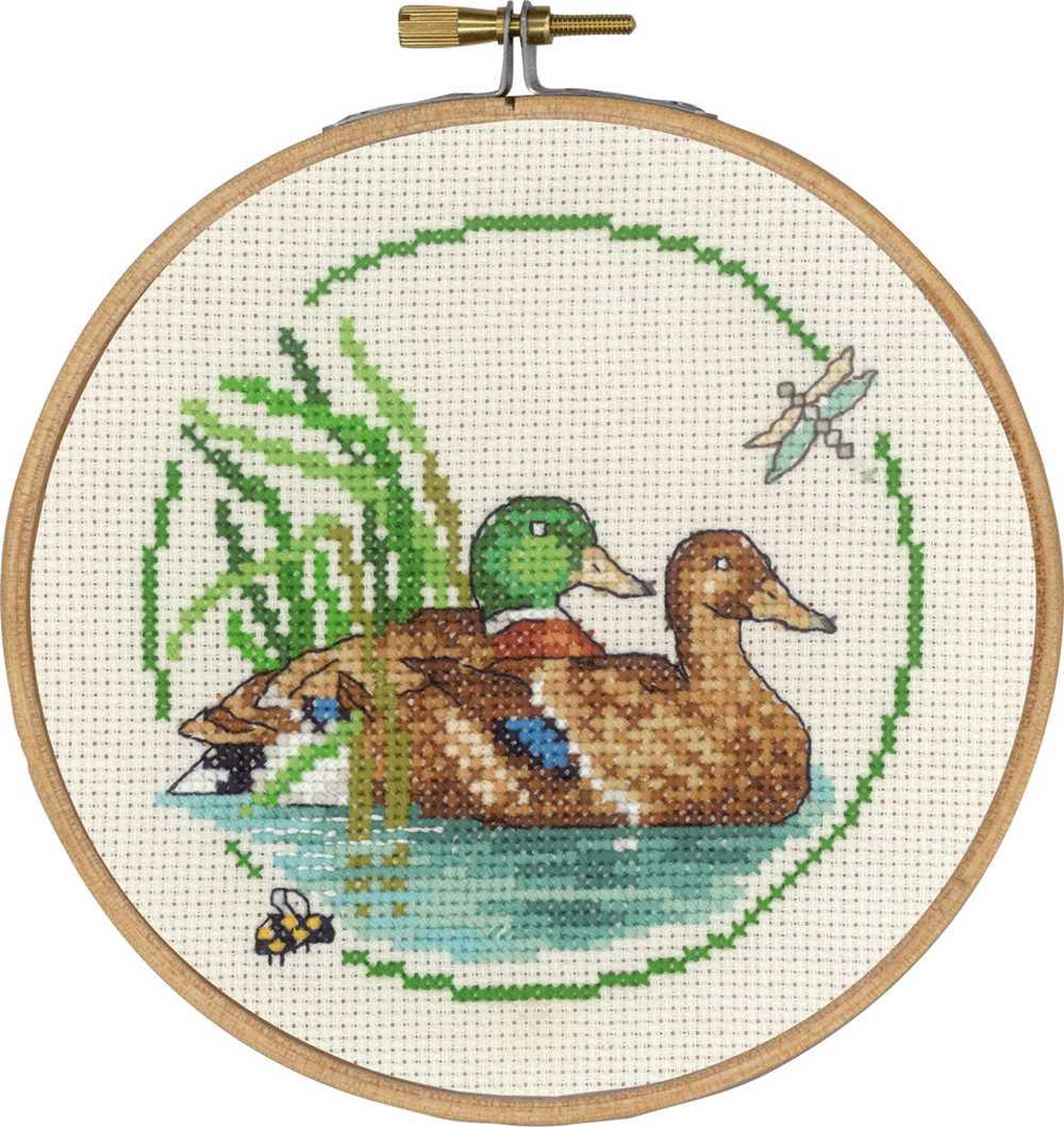 Mallards Cross Stitch Kit ~ Permin