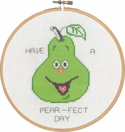 Have a Perfect Day Cross Stitch Kit ~ Permin