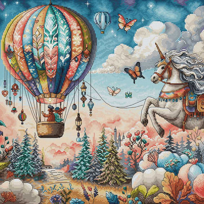 The World of Dreams Cross Stitch Kit ~ AVA Stitch