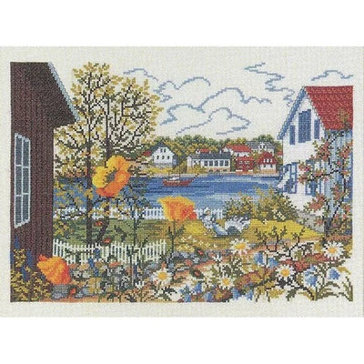 Summer Haven Cross Stitch Kit ~ Permin