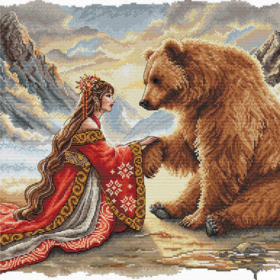 Pact of Friendship Cross Stitch Kit ~ AVA Stitch