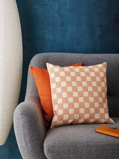 Checked Cushion Cross Stitch Kit ~ Permin