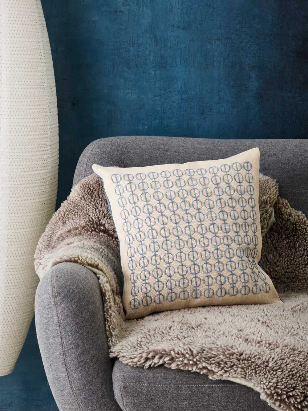 Circles Cushion Cross Stitch Kit ~ Permin