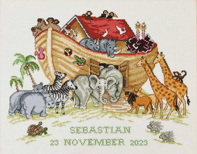 Noah's Ark Cross Stitch Kit ~ Permin