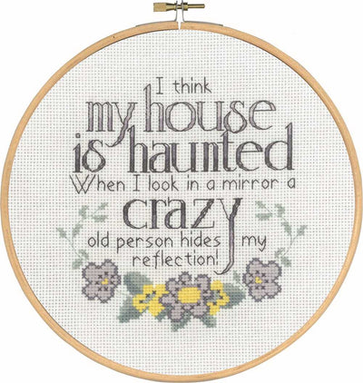 Haunted House Cross Stitch Kit ~ Permin