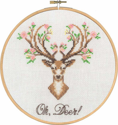 Deer Cross Stitch Kit ~ Permin