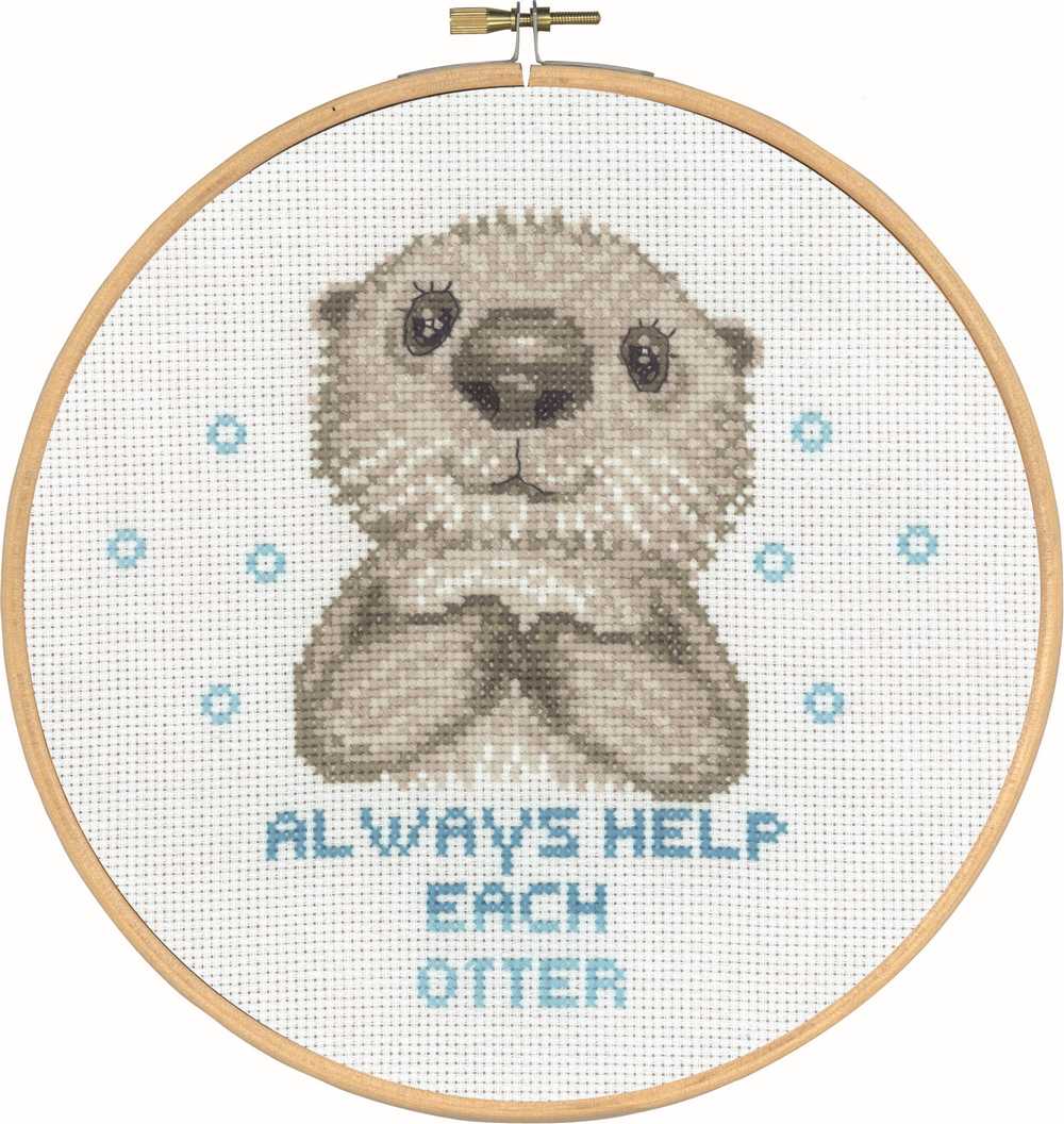 Always Help Cross Stitch Kit ~ Permin