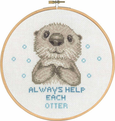 Always Help Cross Stitch Kit ~ Permin