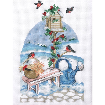 Nest Box Cross Stitch Kit - Permin