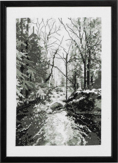 The Forest Cross Stitch Kit ~ Permin