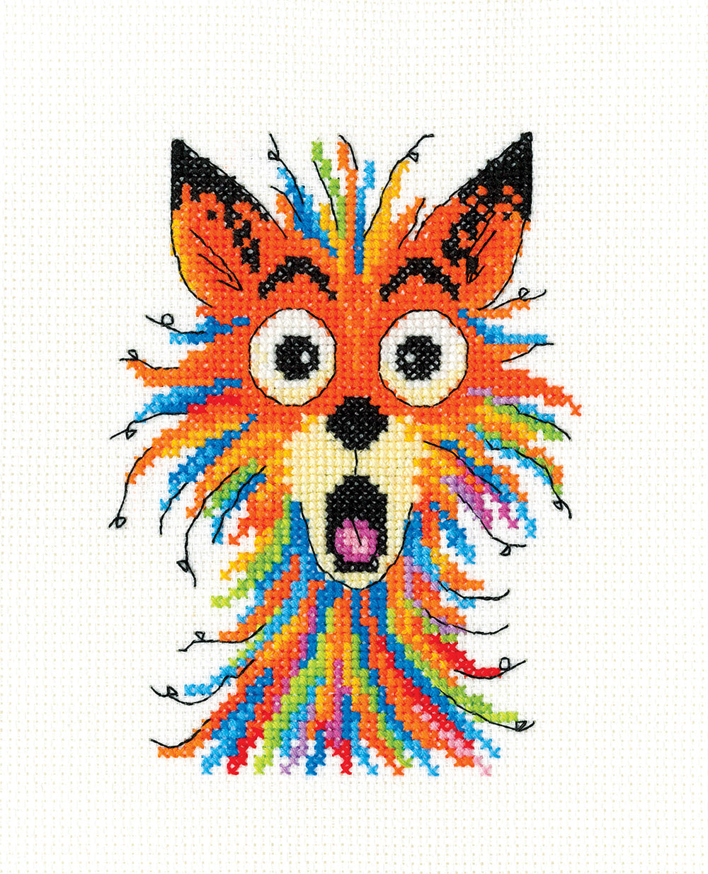 Totally Foxed Cross Stitch Kit Heritage Crafts