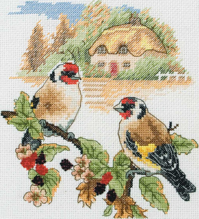 Autumn Goldfinch - Anchor Cross Stitch Kit