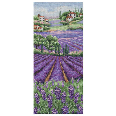 Provence Lavender Landscape - Anchor Cross Stitch Kit