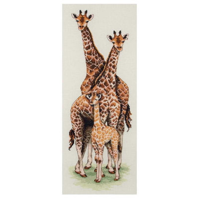 Giraffe Family - Anchor Cross Stitch Kit