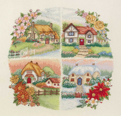 Seasonal Cottages - Anchor Cross Stitch Kit