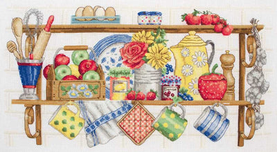 The Kitchen Shelf - Anchor Cross Stitch Kit