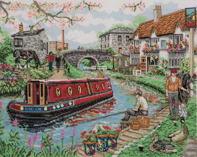 Country Canal - Anchor Cross Stitch Kit