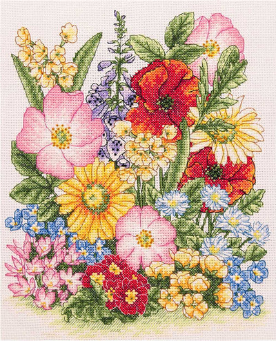 Meadow Flowers - Anchor Cross Stitch Kit