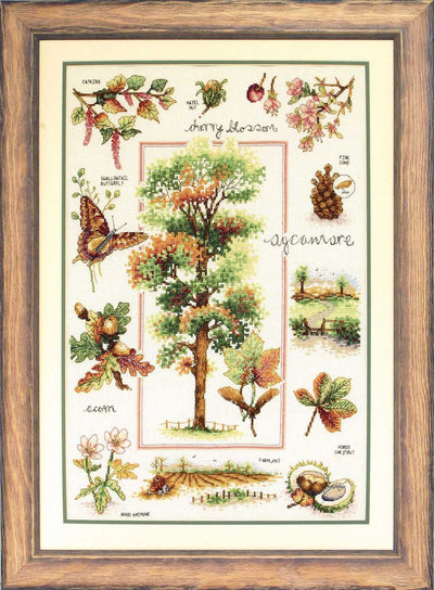 Autumn Days Country Life - Anchor Cross Stitch Kit