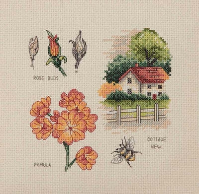 Garden View Country Life - Anchor Cross Stitch Kit