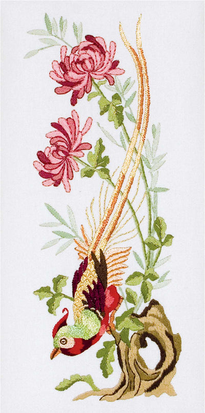 Vintage Chrysanthemum Embroidery Kit Anchor