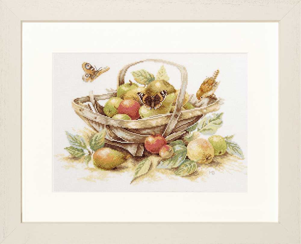 Summer Fruit Counted Cross Stitch Kit by Lanarte