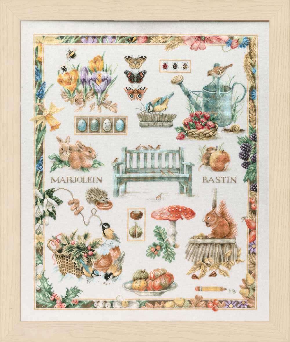Collage Counted Cross Stitch Kit byLanarte