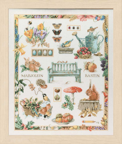 Collage Counted Cross Stitch Kit byLanarte