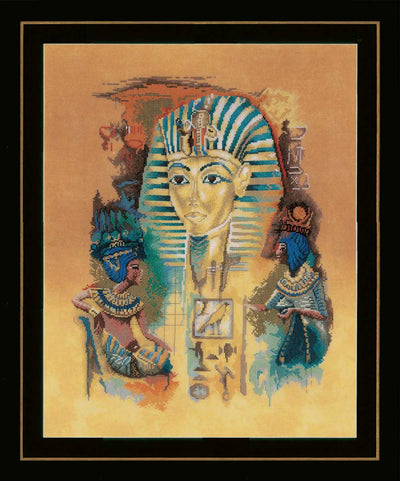 Lanarte Cross Stitch Kit - Tutankhamun