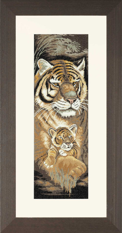 Maternal Instincts Counted Cross Stitch Kit Lanarte Evenweave