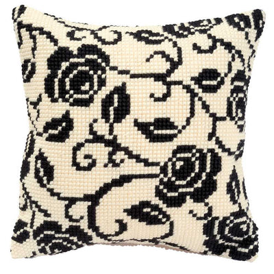 Blackworks Design Cushion Front Cross Stitch Kit Vervaco