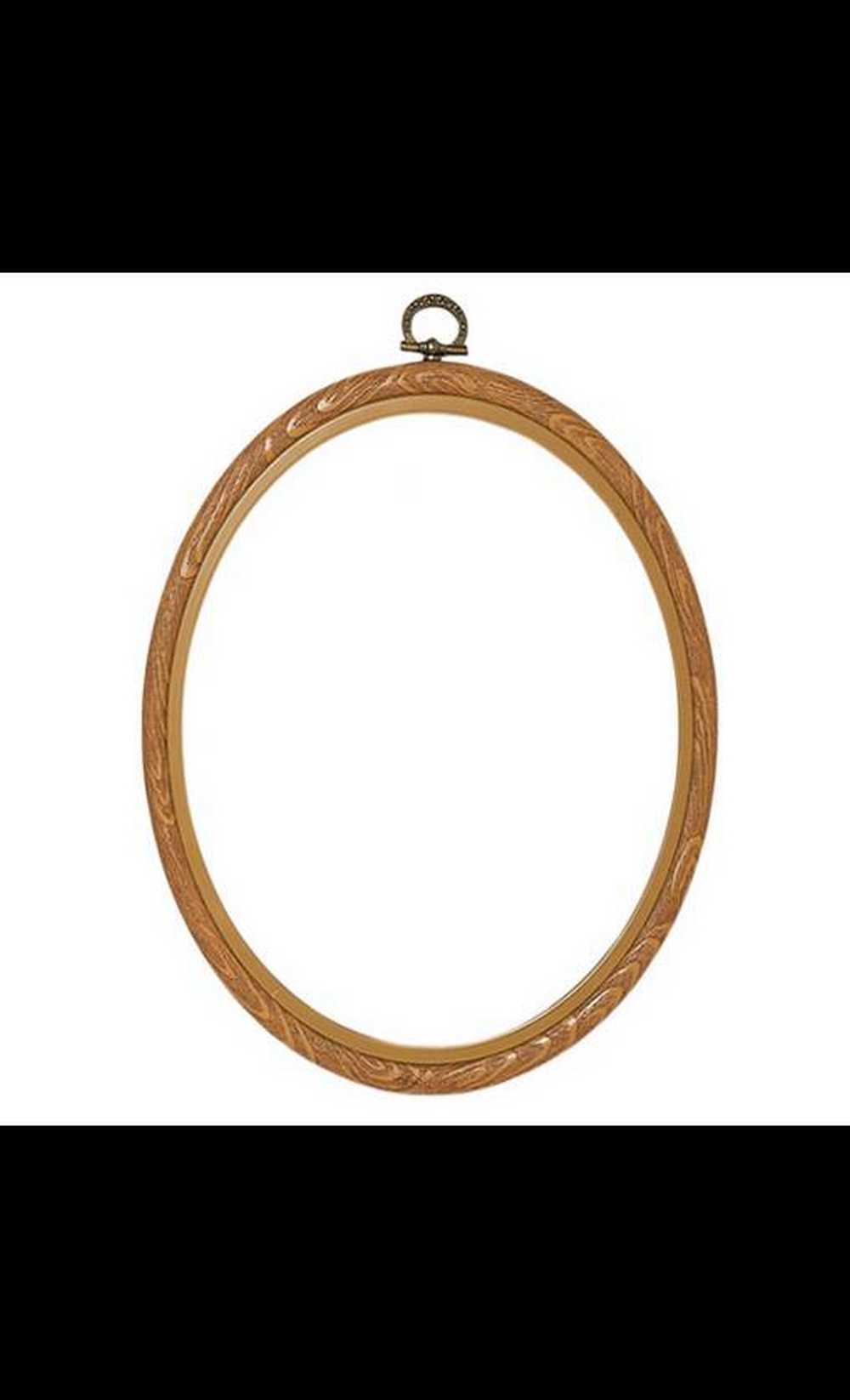 Vervaco Plastic Frame 10 x 14cm Oval Natural