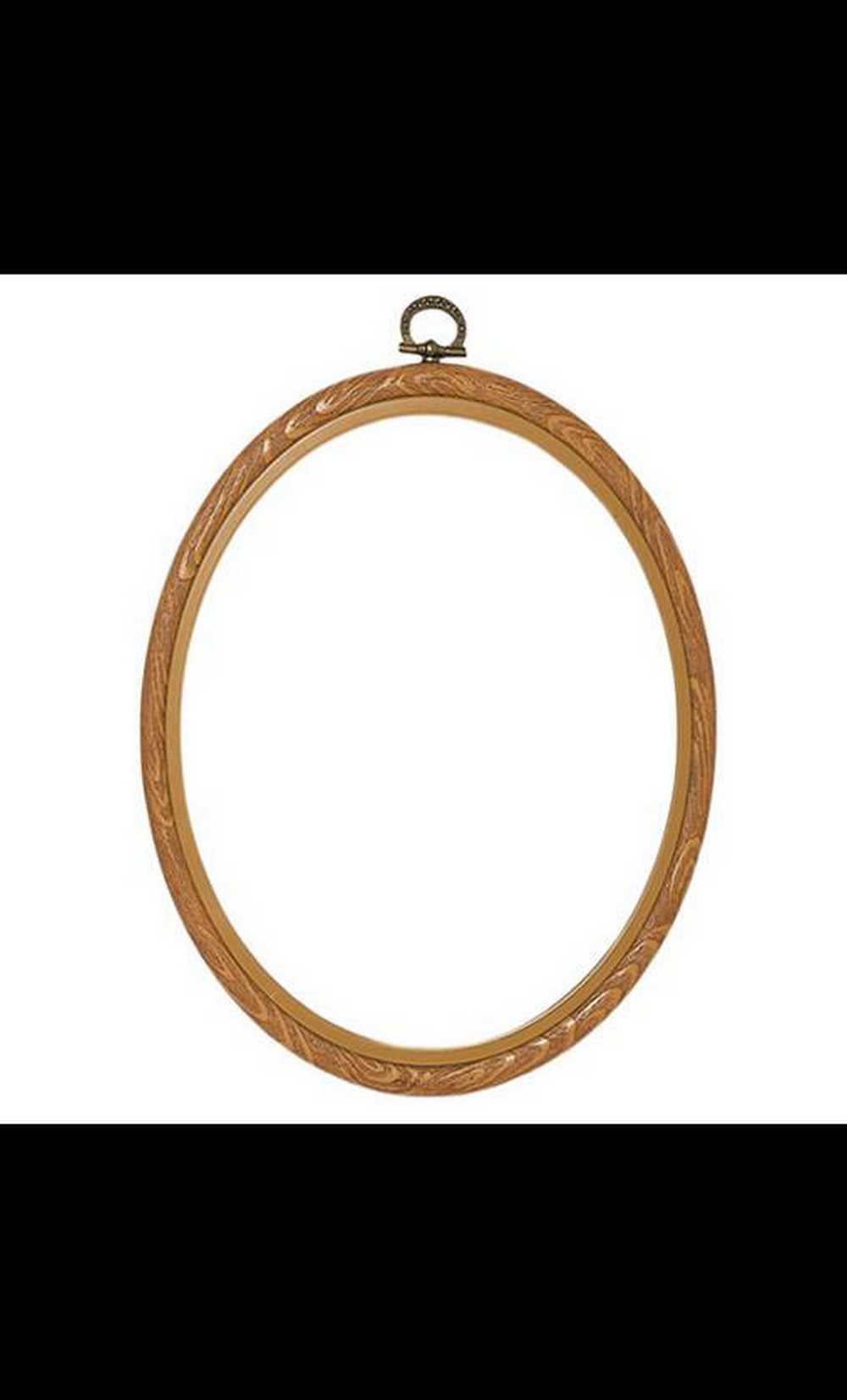 Vervaco Plastic Frame 12 X 17cm Oval Natural