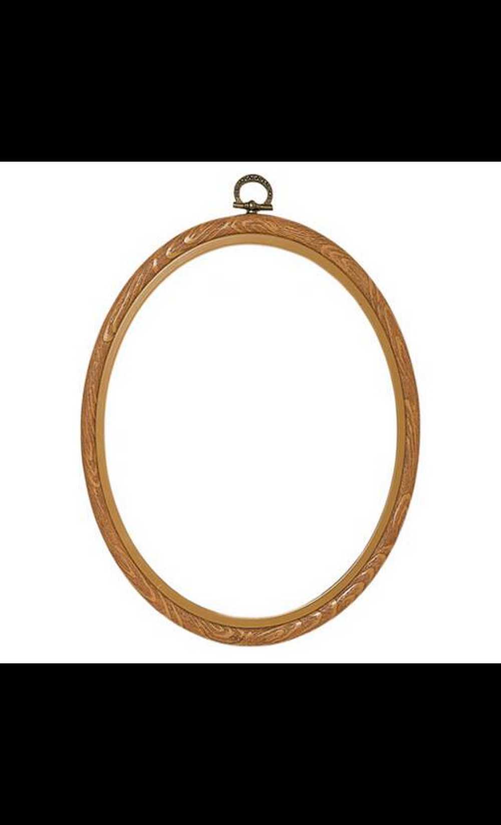 Vervaco Plastic Frame 20 X 25cm Oval Natural