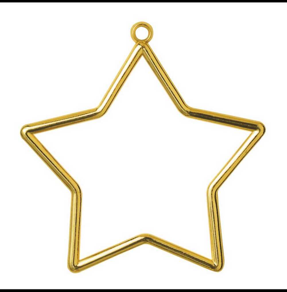 Vervaco Plastic Star Shaped Frame 9 x 7cm