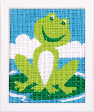 Frog Tapestry Kit Vervaco