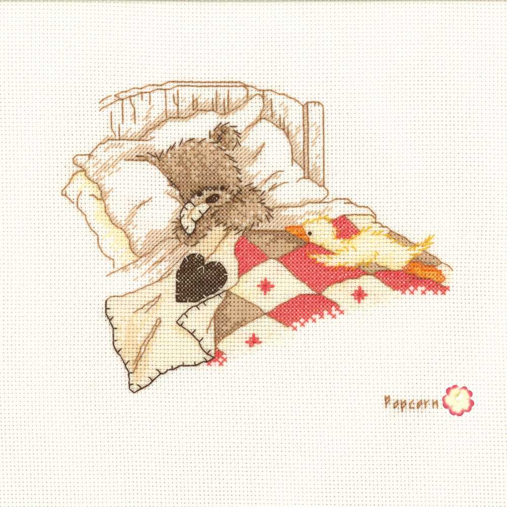 Cuddle Up Cross Stitch Kit Vervaco