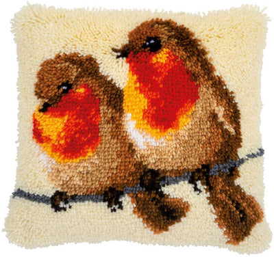 Robins Latch Hook Cushion Kit - Vervaco