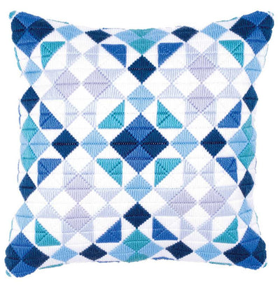 Triangles  Long Stitch Cushion Kit Vervaco