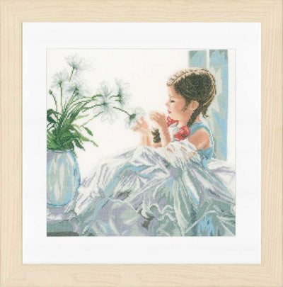Fortune Telling (Linen) Counted Cross Stitch Kit by  Lanarte