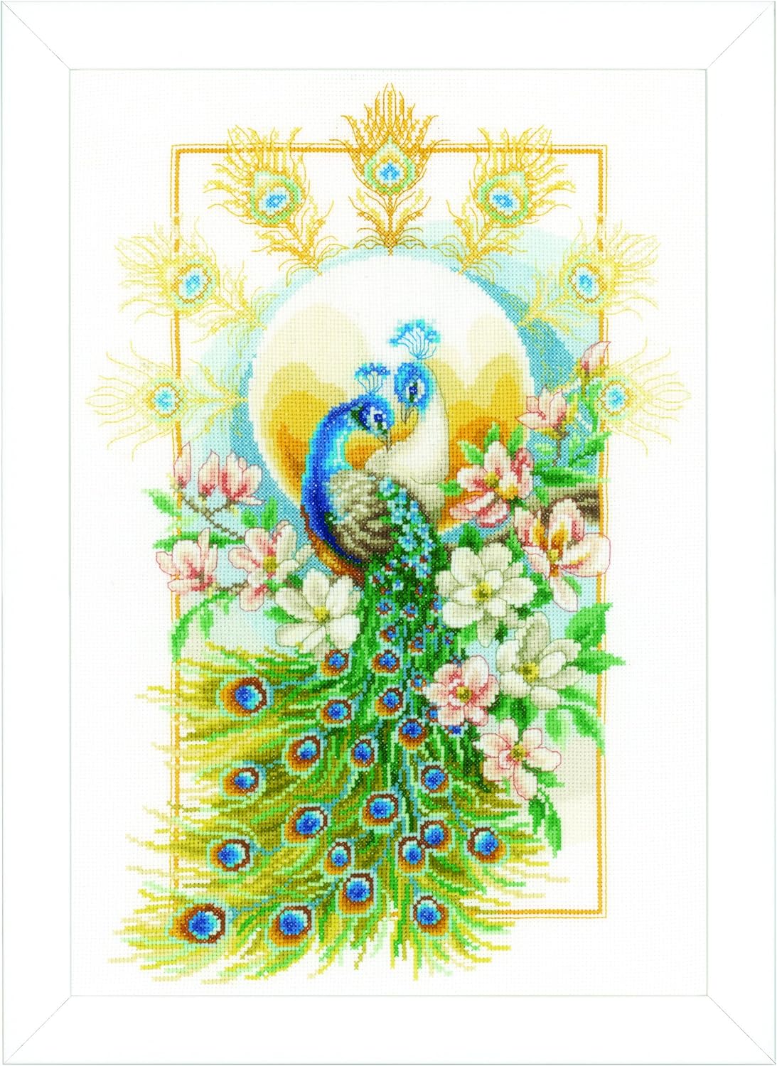 Vervaco Cross Stitch Kit -Proud Peacock SALE