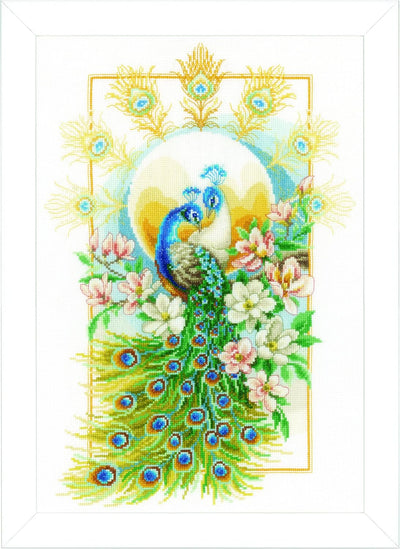 Vervaco Cross Stitch Kit -Proud Peacock SALE