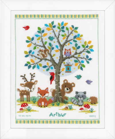 Into The Woods Cross Stitch Vervaco