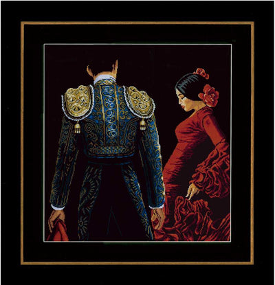 Dancing In Passion (Aida)  Counted Cross Stitch Vervaco