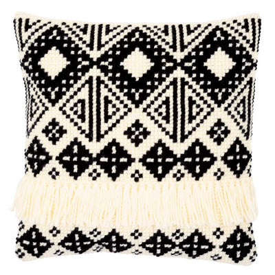 Vervaco Cross Stitch Cushion Kit - Ethnic Print Diamond